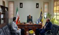 دیدار مدیر شبکه بهداشت و درمان نظرآباد با فرمانده سپاه ناحیه این شهرستان